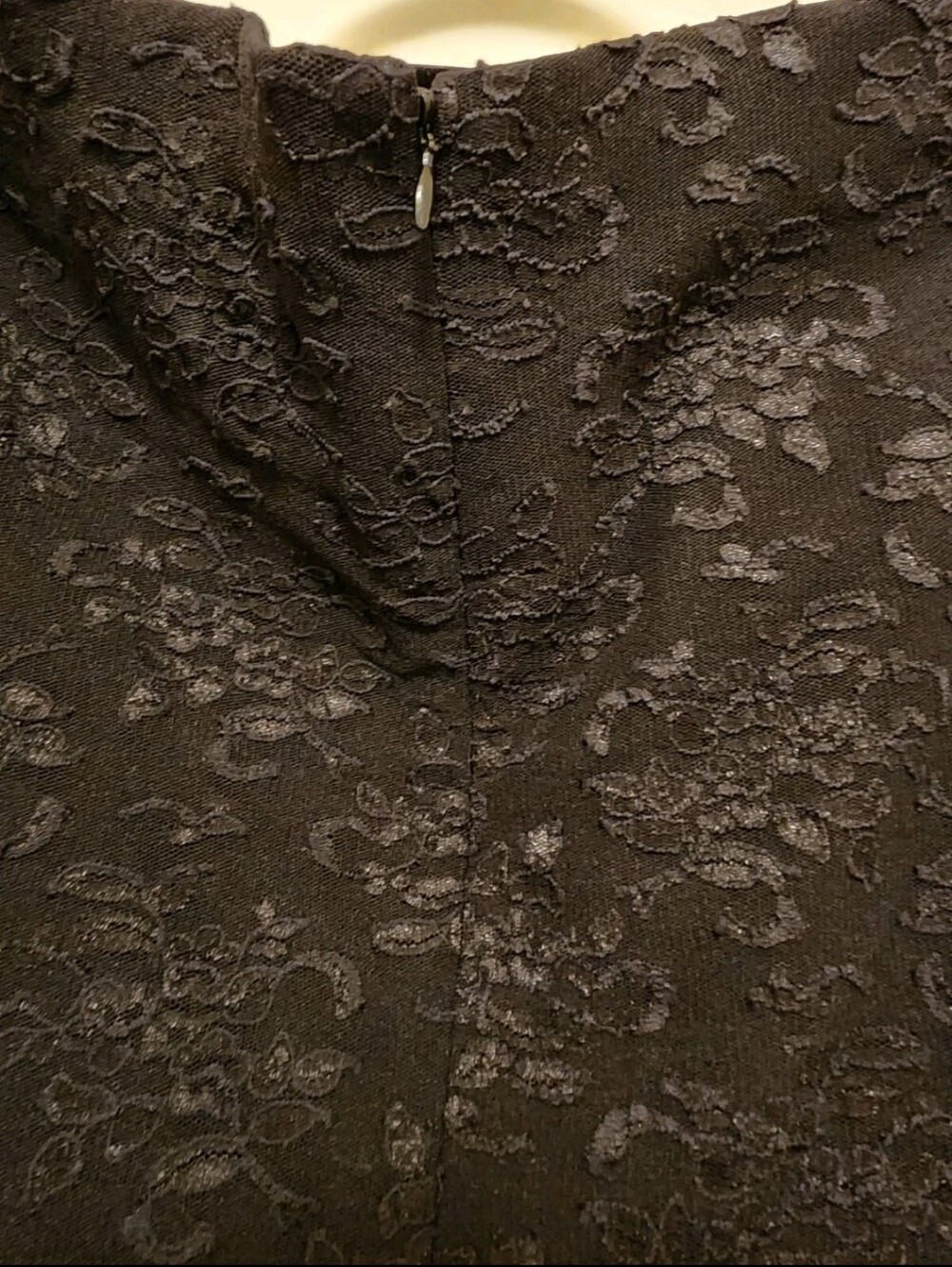CHADWICKS NWT Womens Size 14 Formal Black Lace Bodice Long Dress Off Shoulder - Picture 6 of 6